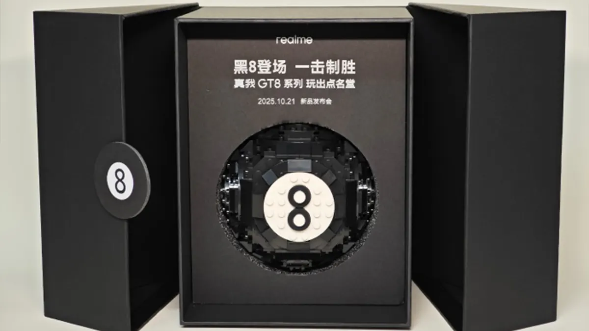 Pelancaran Siri Realme GT8 Rasmi 21 Oktober, Tempahan Awal Cecah 1 Juta
