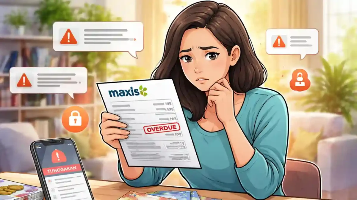 Bil Maxis Tertunggak