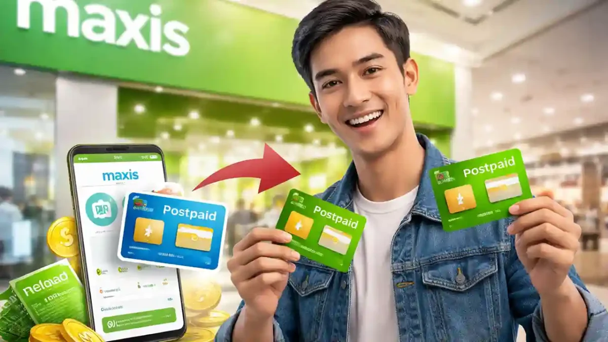 Cara Tukar Postpaid ke Prepaid Maxis