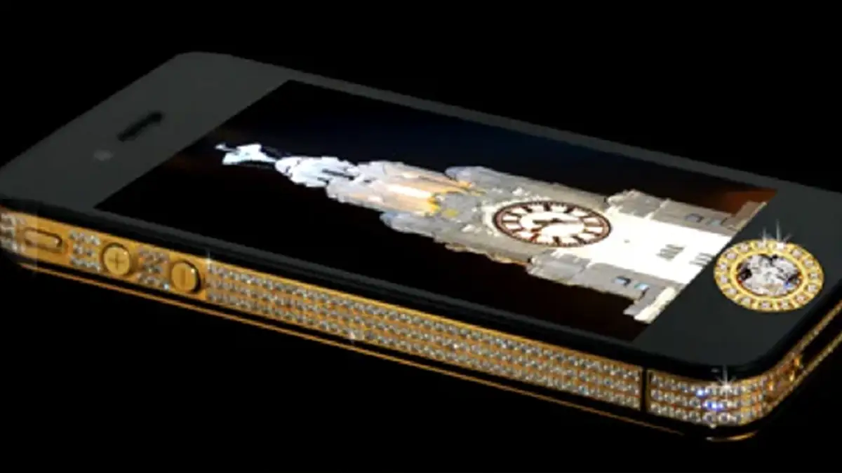 Stuart Hughes iPhone 4S Elite Gold